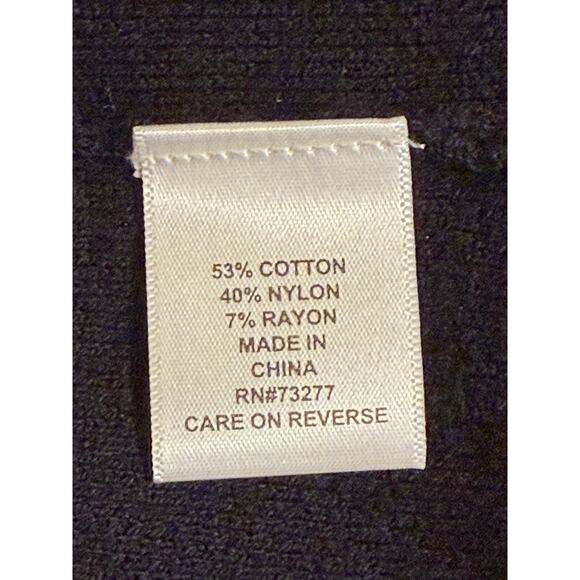 Elle Black Duster Cardigan, Size L - Picture 5 of 5